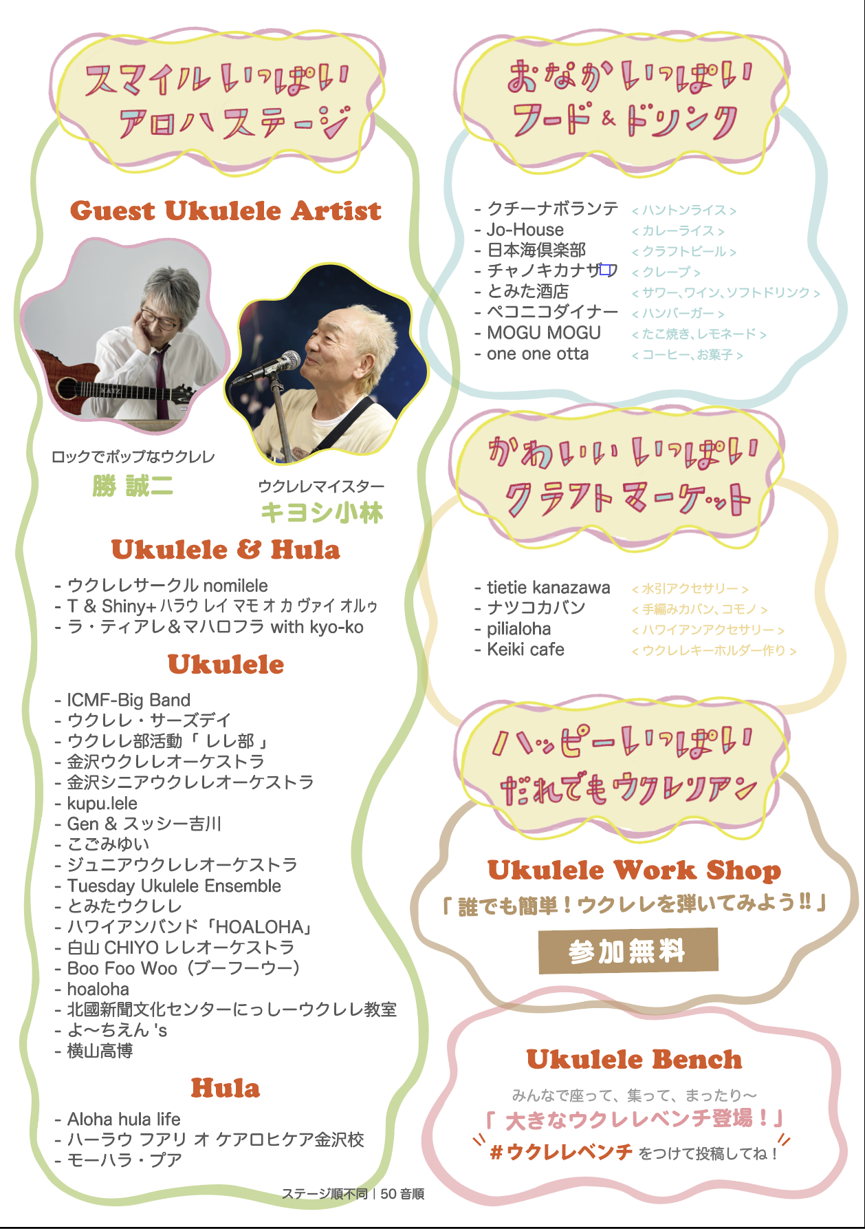 ウクレレ普及 | Ukulele Paina Kanazawa